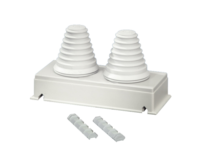 ENYSTAR membranflange med 2 kabelindgange, 270mm