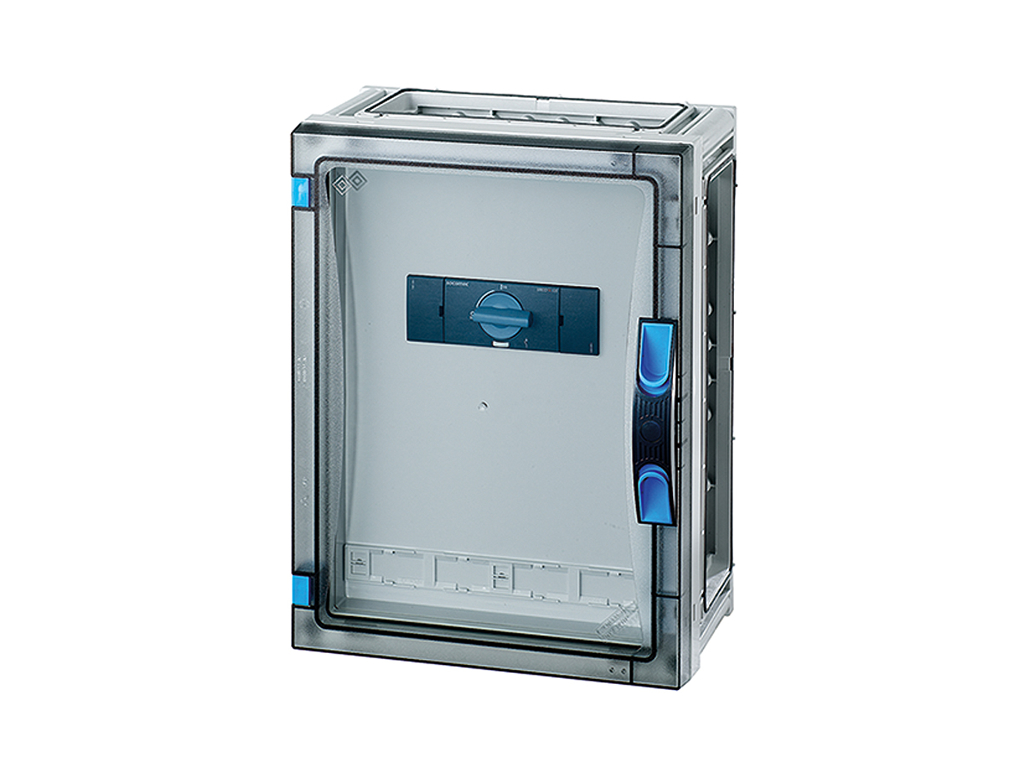 Hensel ENYSTAR kasse med skillesikring + sikringsafbryder 125A, 4P PE