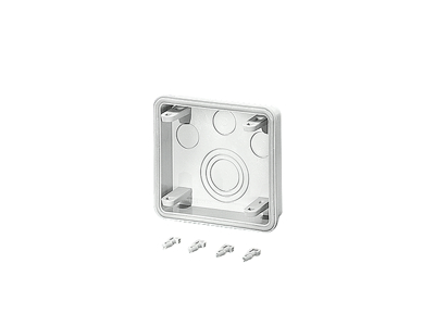 Flange med udslagsblanketter (3 x M20, 1 x M32/40/50), 150x25 mm