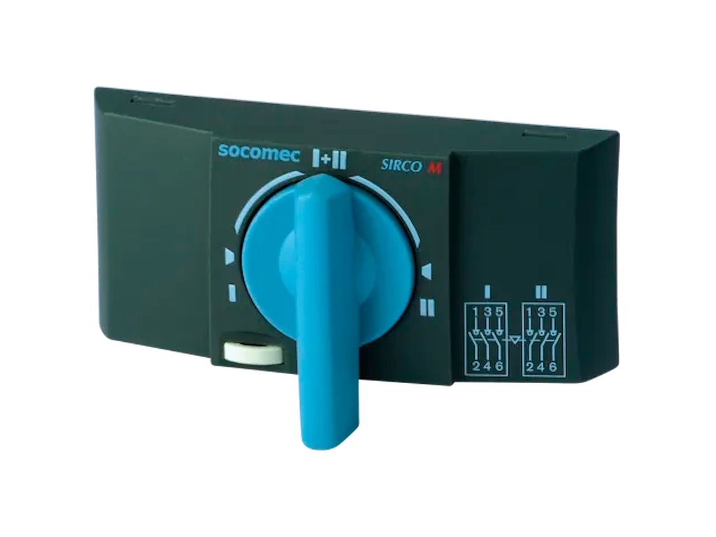 Socomec skiftekontakt I-I+II-II til SIRCO M lastbryder 16-80A