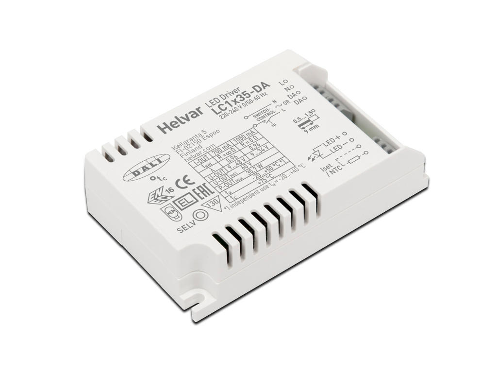Helvar LED driver LC1x35-DA (DALI)
