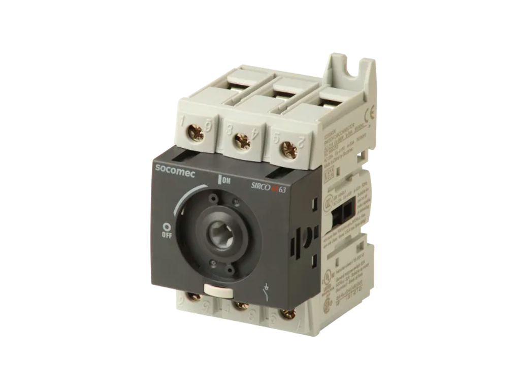Socomec SIRCO M lastbryder 690VAC / 400VDC, 3P 63A