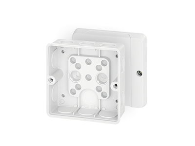 Membrandåse 98x98x55 mm - Hvid