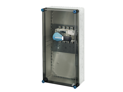 Mi kasse med indbygget sikringsafbryder 160A, 600x300x239 mm