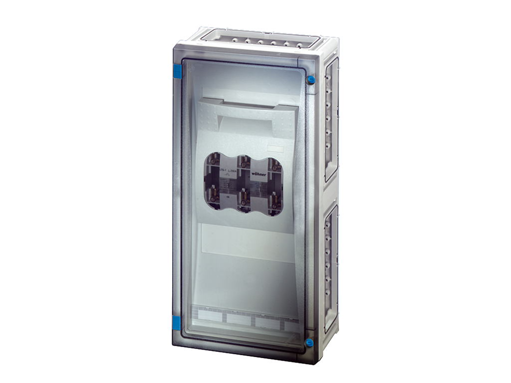 Hensel ENYSTAR kasse med 1 x sikringsafbryder 250A, HRC 1, 3-polet