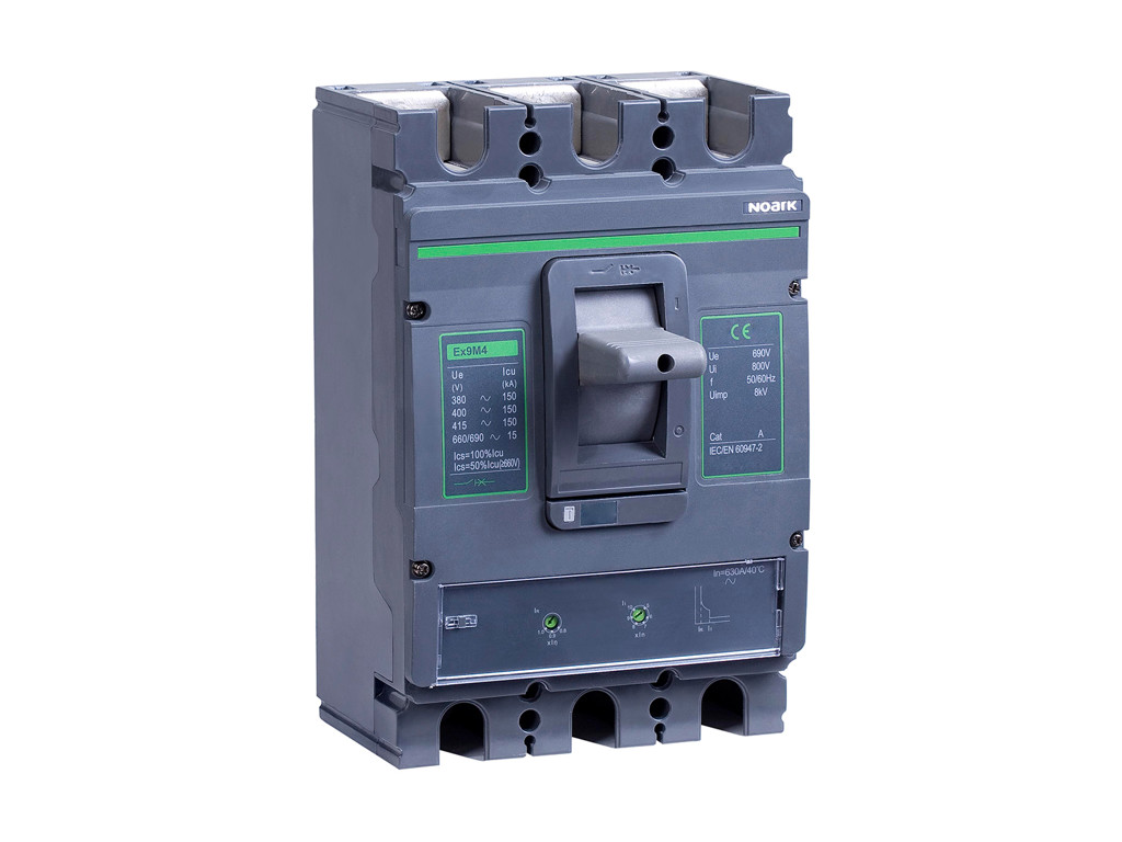 Noark M4 maksimalafbryder termomagnetisk, 400A 3P, 70kA 