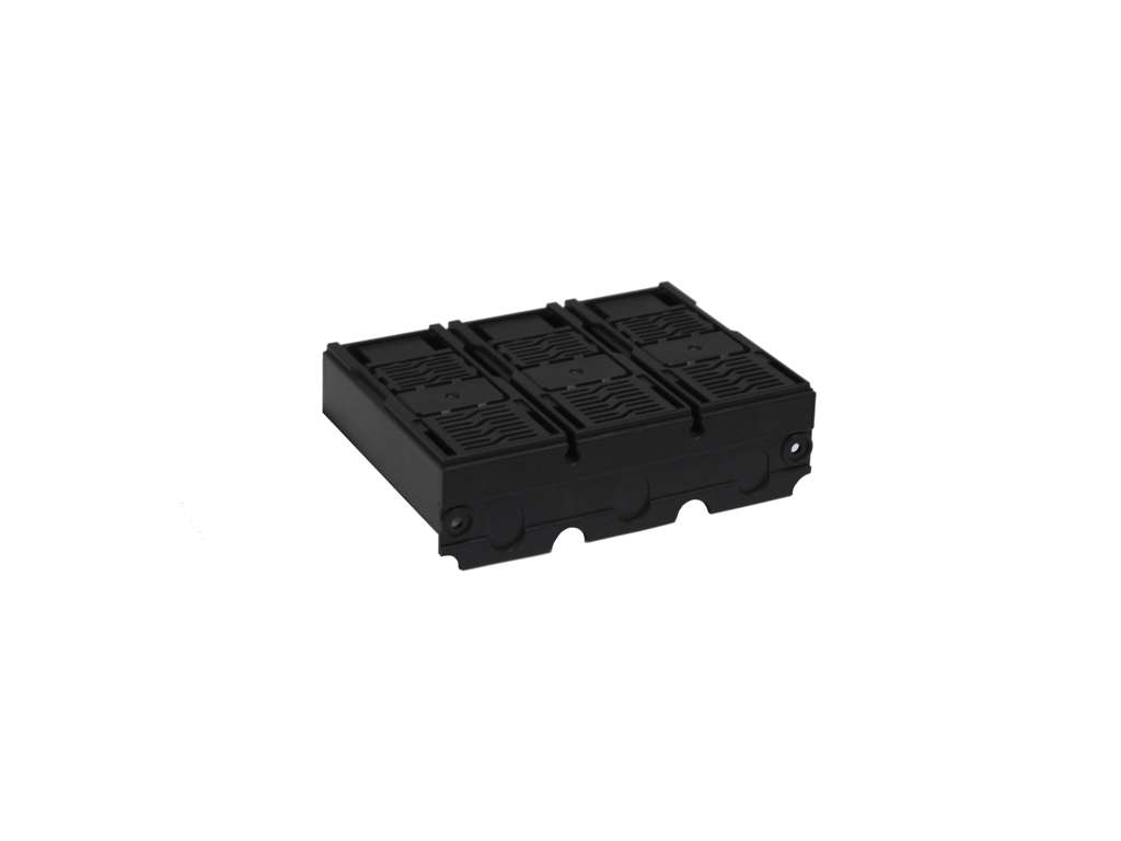 Noark klemmeafdækning til M4/M5 maksimalafbryder 3P, kort