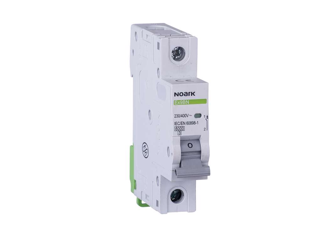Noark automatsikring C 1A 1P 1M 6kA