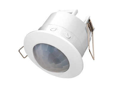 PIR sensor CR-5 (230V, 360°, Ø6m) IP20 - Hvid