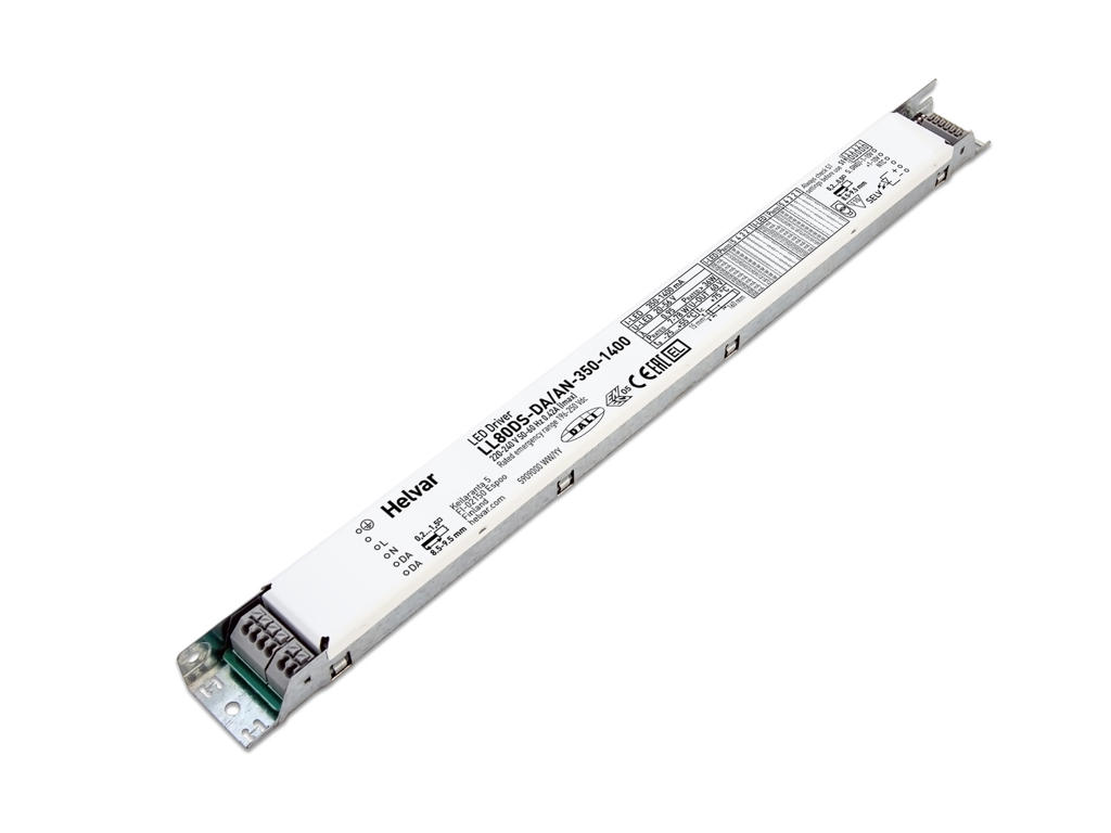 Helvar LED driver LL80DS-DA-AN-350-1400 (DALI / 1-10V)
