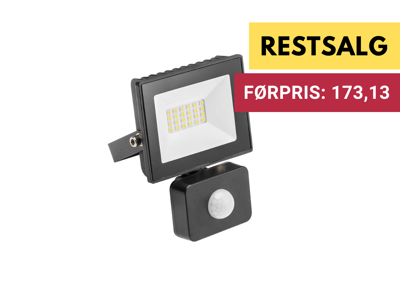 Floodlight 10W med PIR