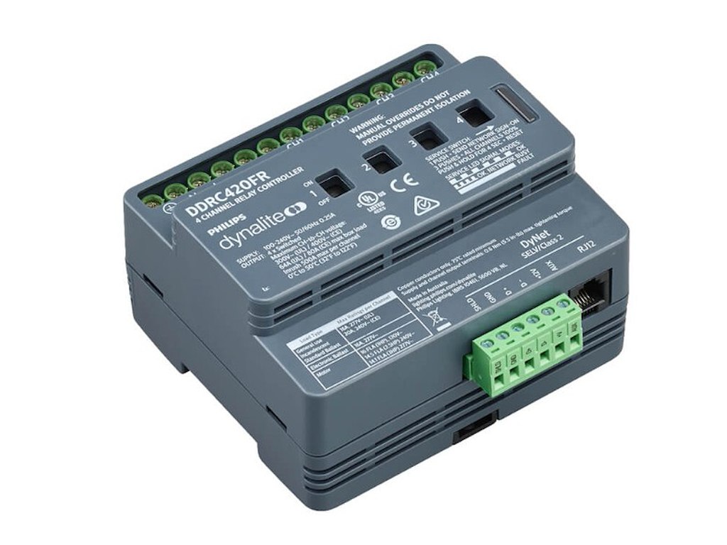 Dynalite DDRC420FR Relæcontroller