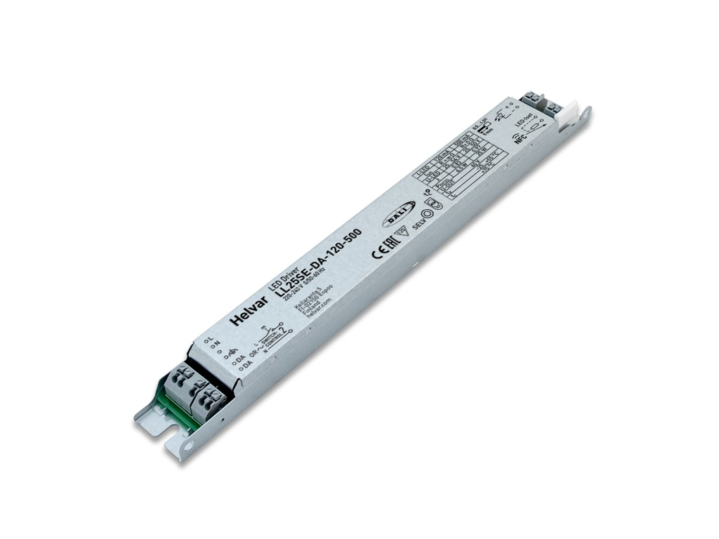 Helvar LED driver LL25SE-DA-120-500 (DALI-2)
