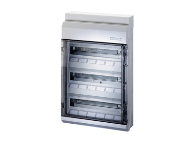 Hensel KV gruppetavle 54 moduler (3x18) med PE- og N klemme - IP54