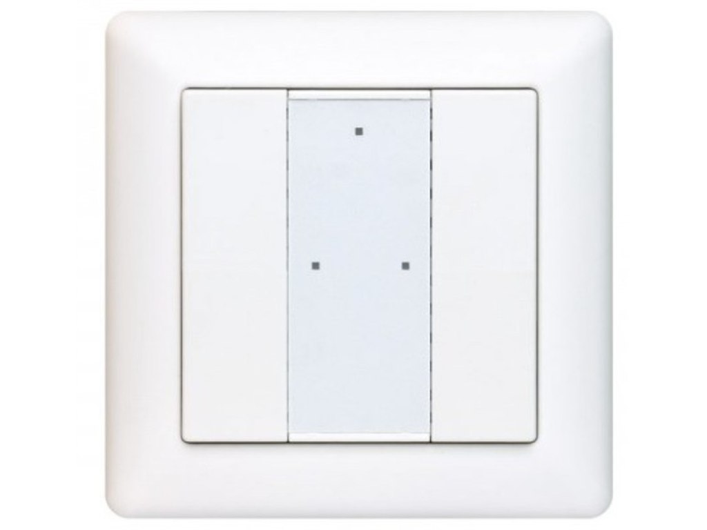 Panel med 2 tryk, DALI2 - Hvid