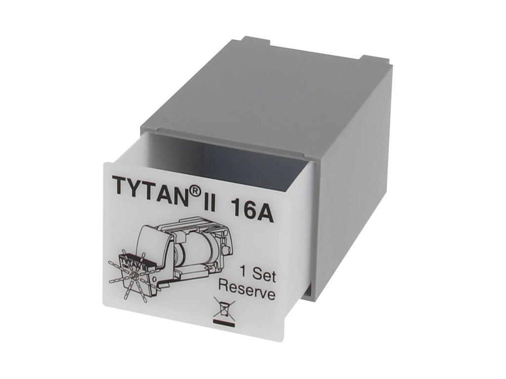 TYTAN® II D0 sikringsskuffer med blinkmelder 3 x 16A - Grå