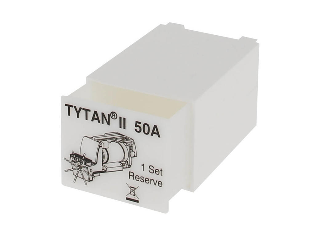 TYTAN® II D0 sikringsskuffer med blinkmelder 3 x 50A - Hvid