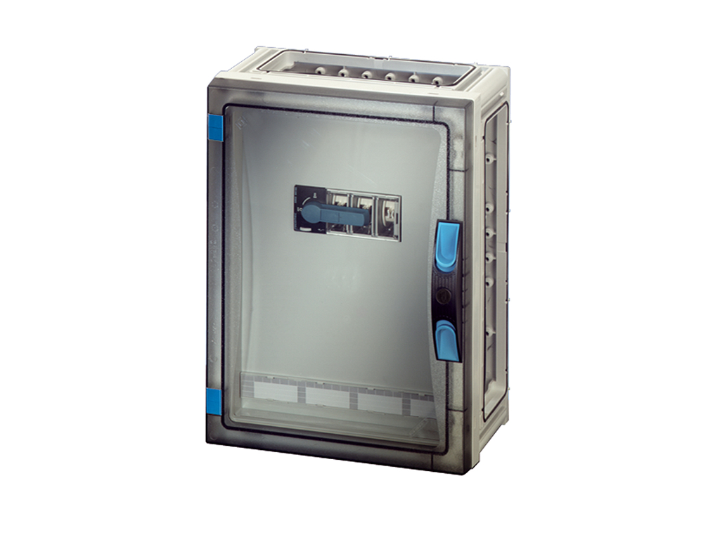 Hensel ENYSTAR kasse med skillesikring + sikringsafbryder 160A, 3P PE+N