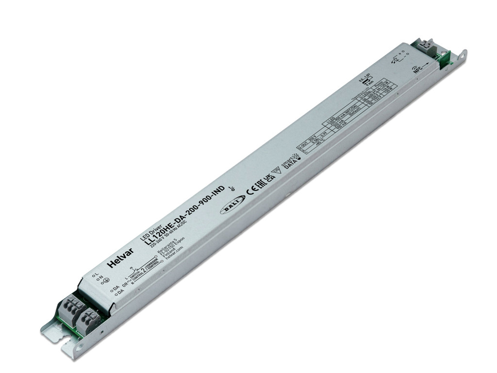 Helvar Industri LED driver LL120HE-DA-200-900-IND (DALI-2)