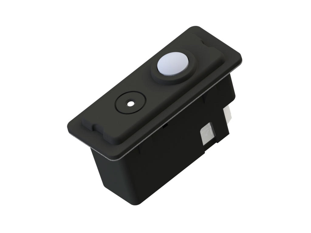 Helvar 324BD2 multisensor til armaturmontering, DALI-2 - Sort