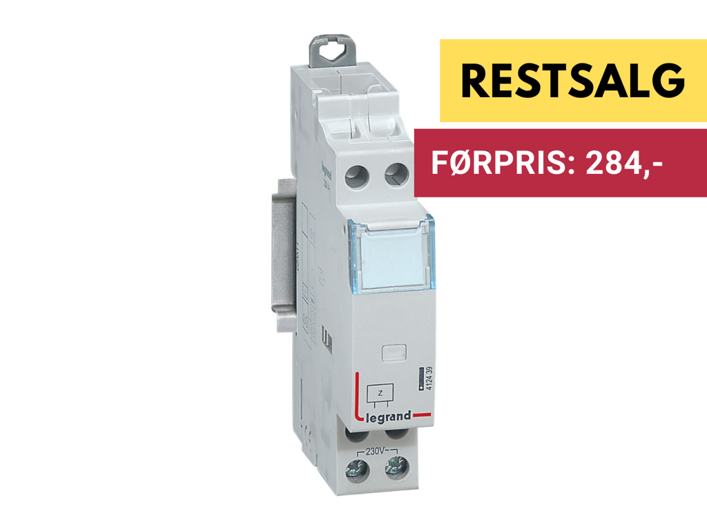 CX3 Kiprelæ Aux RC led 230V 1M