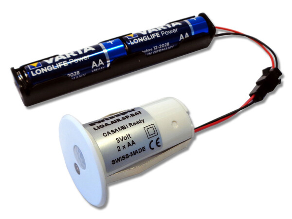 Casambi LIGA.AIR.SP.BAT batteridrevet PIR sensor, IP44