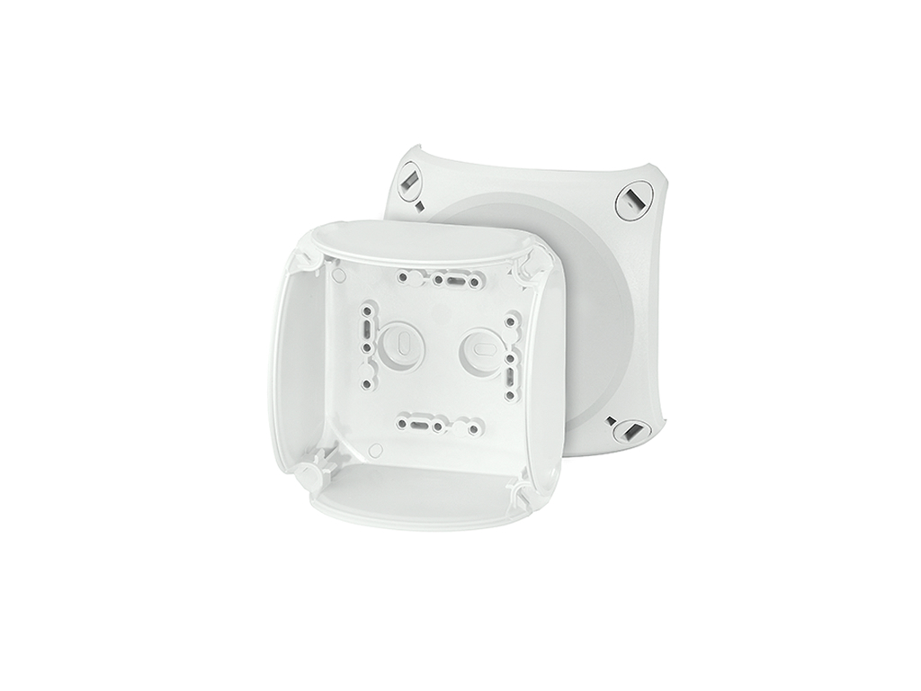 Hensel EB tom dåse 104x104x70 mm, IP66 - Grå