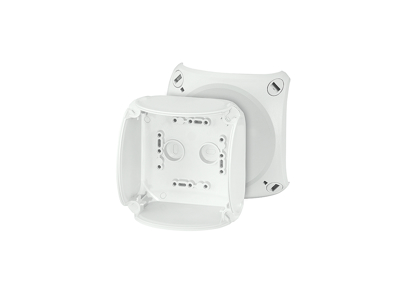 Hensel EB tom dåse 104x104x70 mm, IP66 - Grå