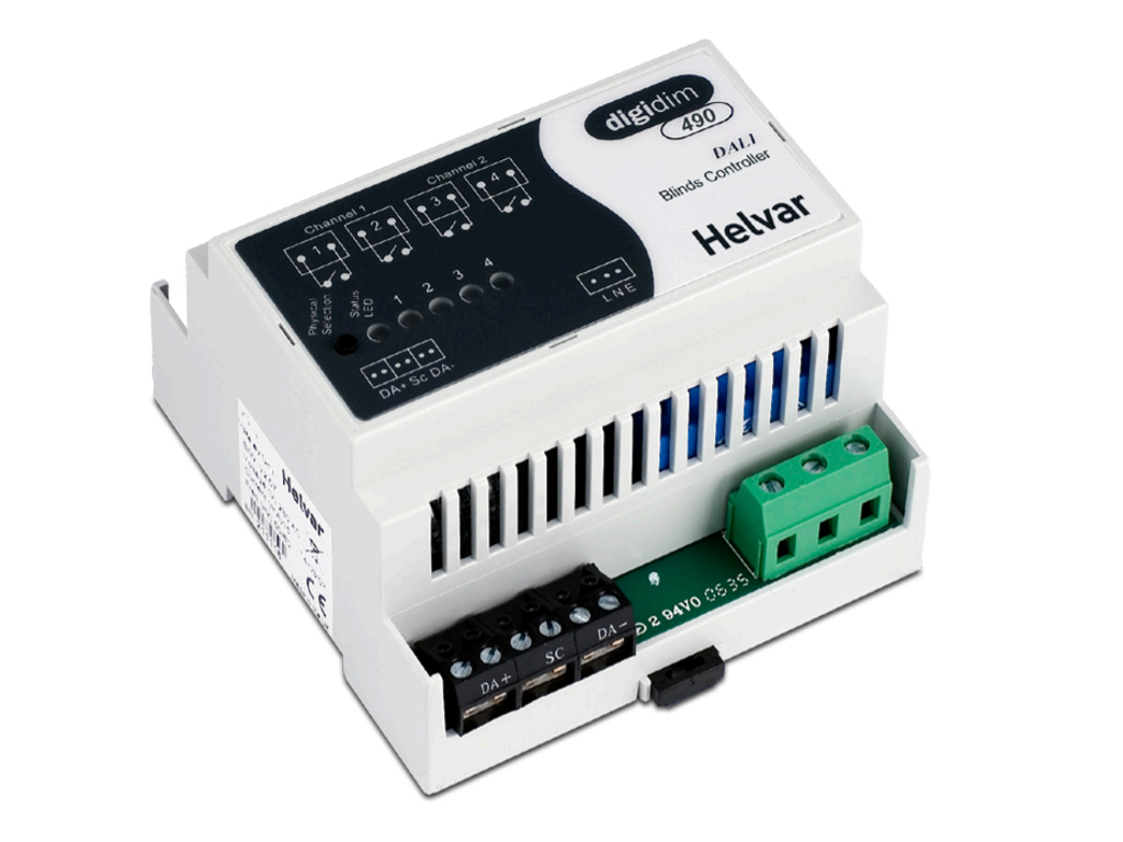 Helvar Digidim 490 markisestyringsmodul, 2x550W