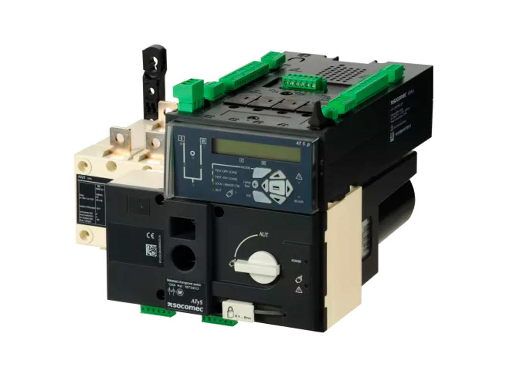 Socomec ATyS p automatisk omskifter, 3P 125A