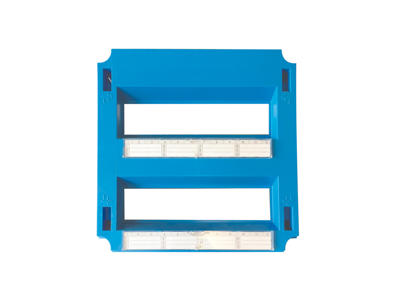 Afdækning til Mi2... med DIN-skinne - Blå