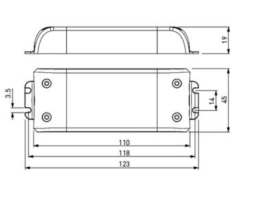 Helvar LED driver LL1x20-E-CC-350 (ON/OFF)