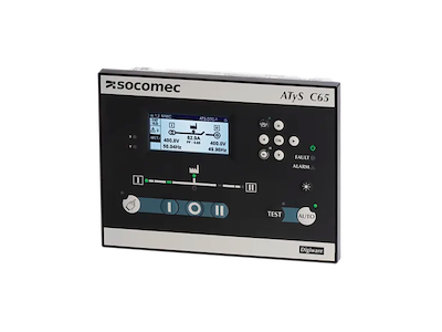 Socomec ATyS C65 universel ATS-controller - avancerede funktioner