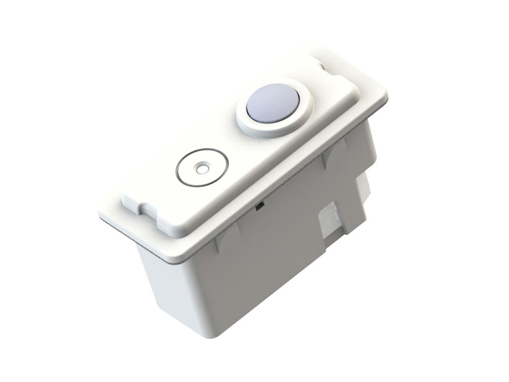 Helvar 324D2 multisensor til armaturmontering, DALI-2 - Hvid