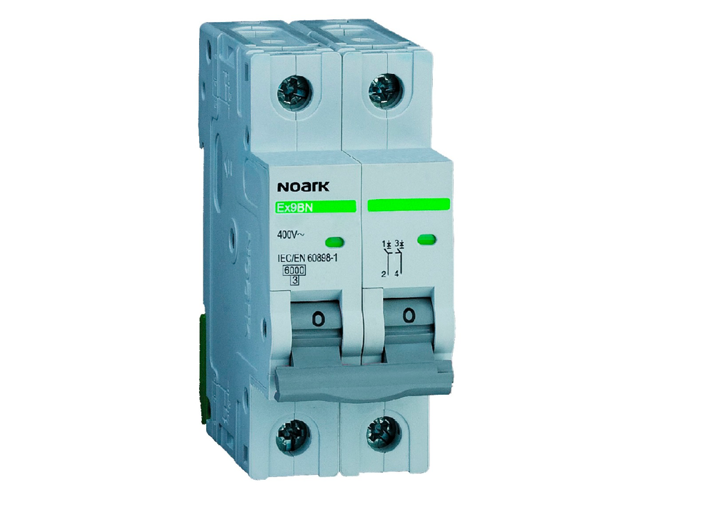 Noark automatsikring C 13A 2P 2M 6kA