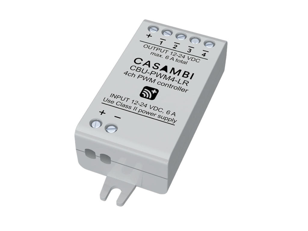 Casambi PWM4 dæmper LR (Long Range) med 4 kanaler