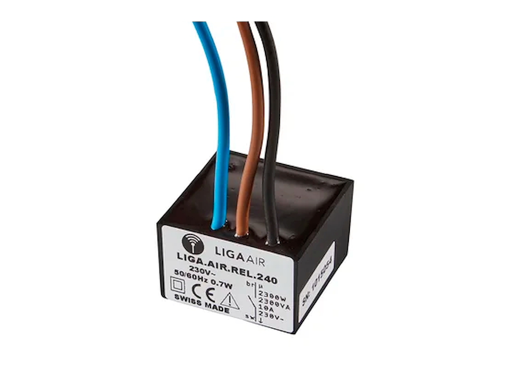 Casambi LIGA.AIR.REL.240 relæmodul til 230V, LR (Long Range)