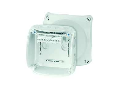 KVIK 130x130mm Grå M20-32 5x1,5-4mm² 