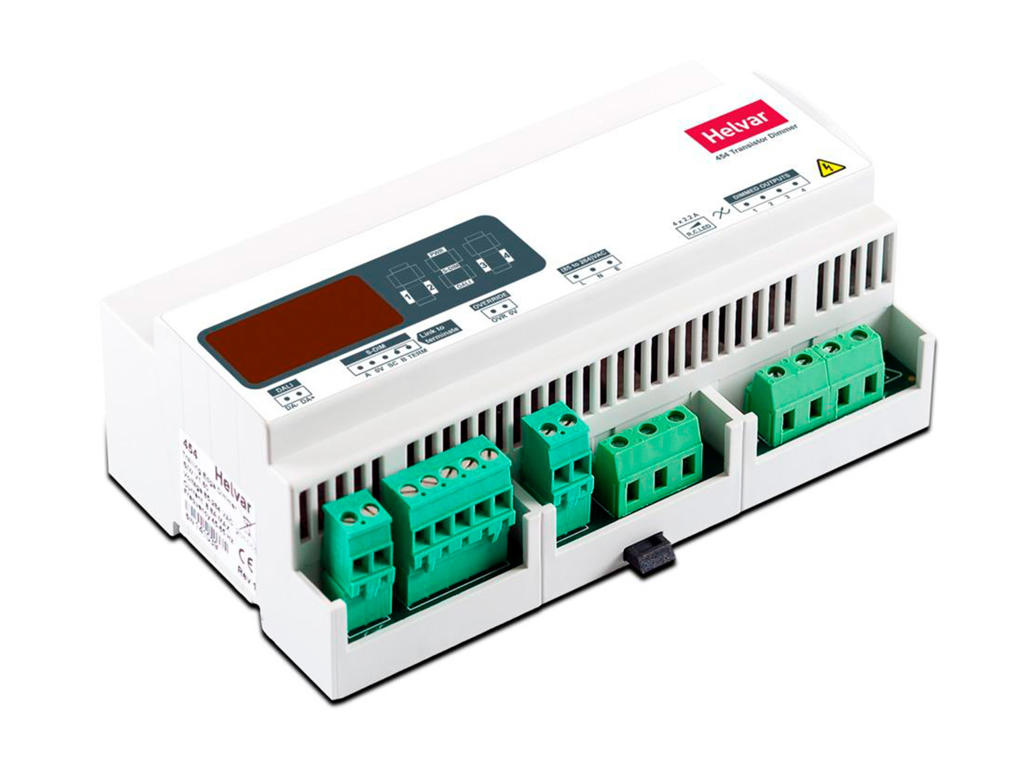 Helvar Digidim 454 bag- og forkantlysdæmper, 4x500W