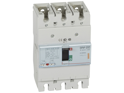 Legrand maksimalafbryder DPX³ 250, 200A 3P, 25kA