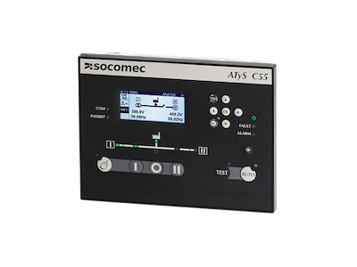 Socomec ATyS C55 universel ATS-controller - smarte funktioner