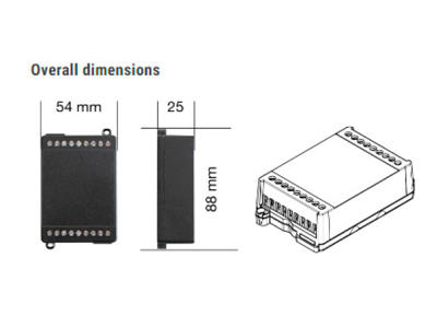 Casambi DLX1224 4-kanals LED dæmper og driver