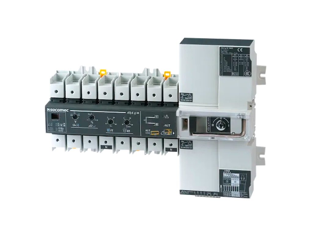 Socomec ATyS g M automatisk omskifter, 4P 100A