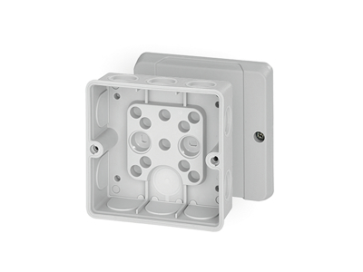 Membrandåse 98x98x55 mm - Grå