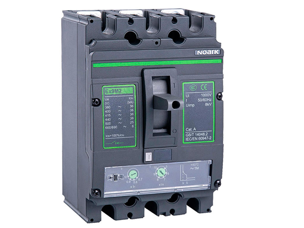 Noark M2 maksimalafbryder termomagnetisk, 250A 3P, 150kA 