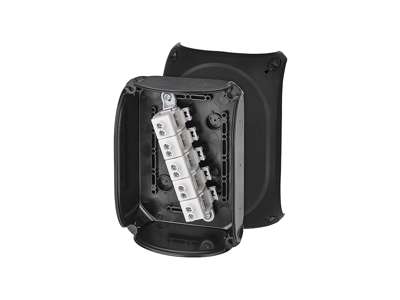 ATEX forgreningsdåse 5x2,5-10 mm², 130x180x77 mm - Sort