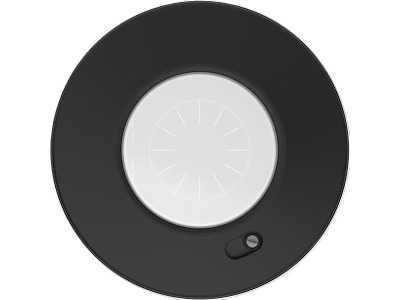 DALI-2 PIR sensor med dagslyssensor, Sort, Standard H2,5, Ø8