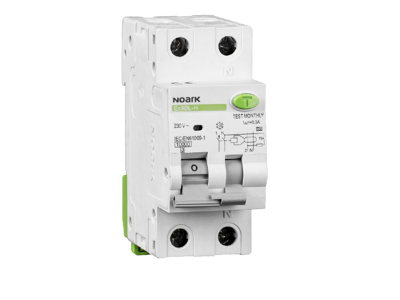 Noark kombirelæ C 20A 30mA 1P+N 2M 10kA Type A