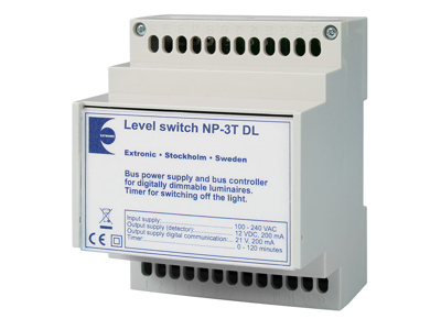 NP3TDL Niveauvælger til Dali inkl. lyssensor LS11