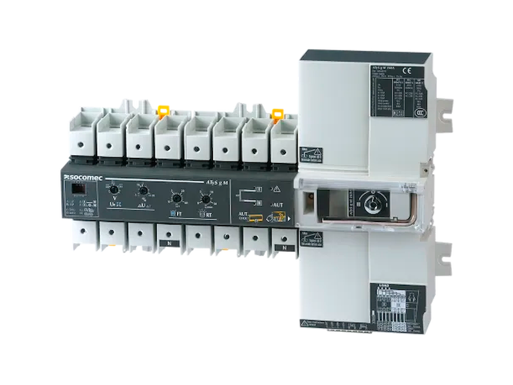 Socomec ATyS g M automatisk omskifter, 4P 40A